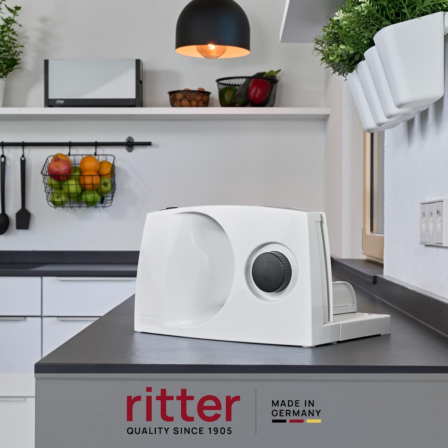 Ritter - Markant 01 - compacte et pliable, moteur ECO, trancheuse universelle