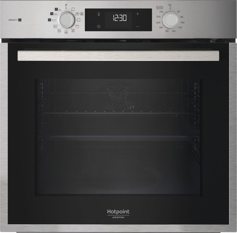 Hotpoint - Four Série 854PSX - 71L, pyrolyse, inox, A++ - HAO854PSX