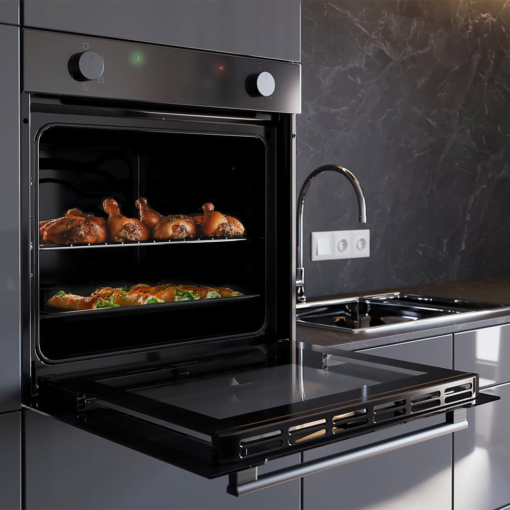 Cecotec - Bolero Hexa, 77L, four multifonction, 2800W, Steam, C126001