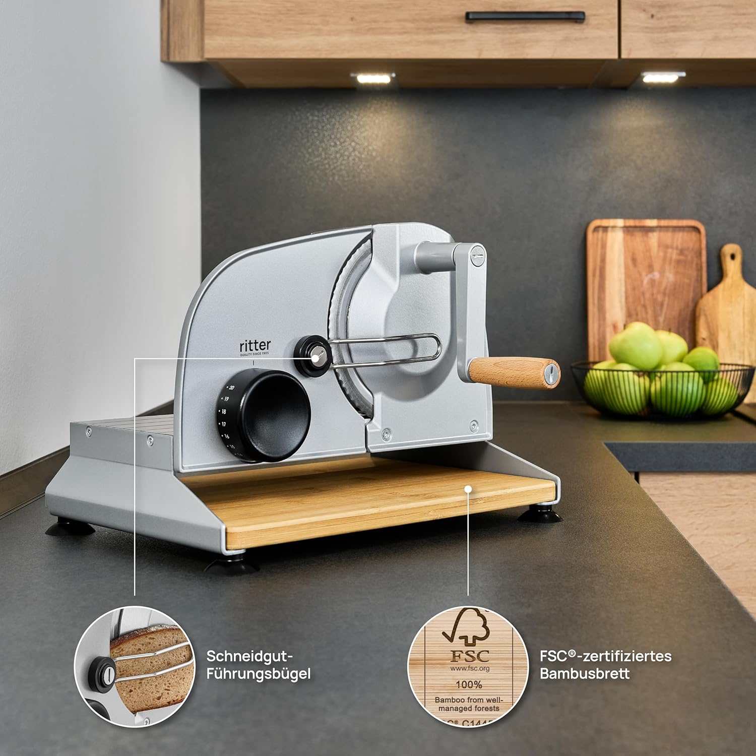 Ritter - Amano 5 - trancheuse universelle métal, fabrication allemande