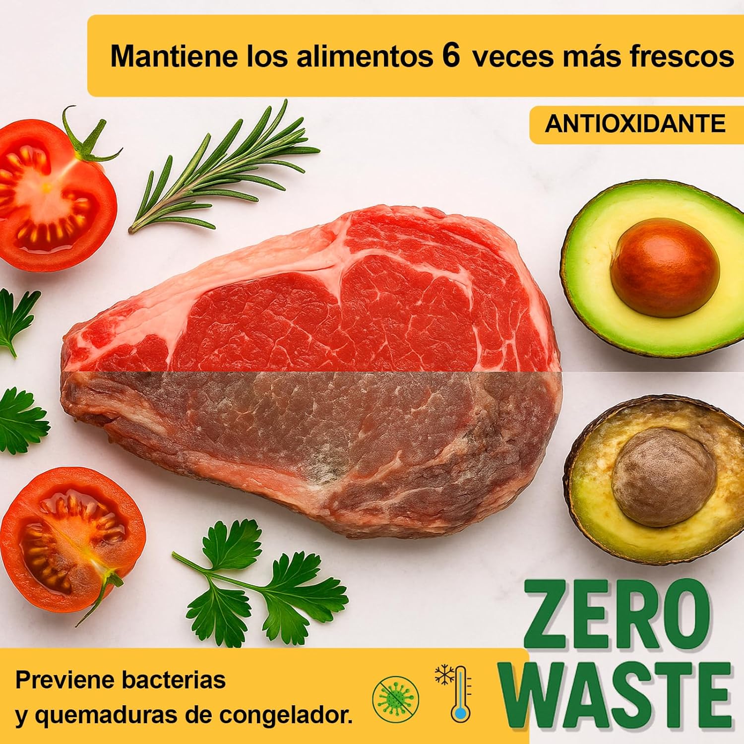 Sacs sous vide gaufrés - 150x200mm - compatibles tous appareils, 100 unités