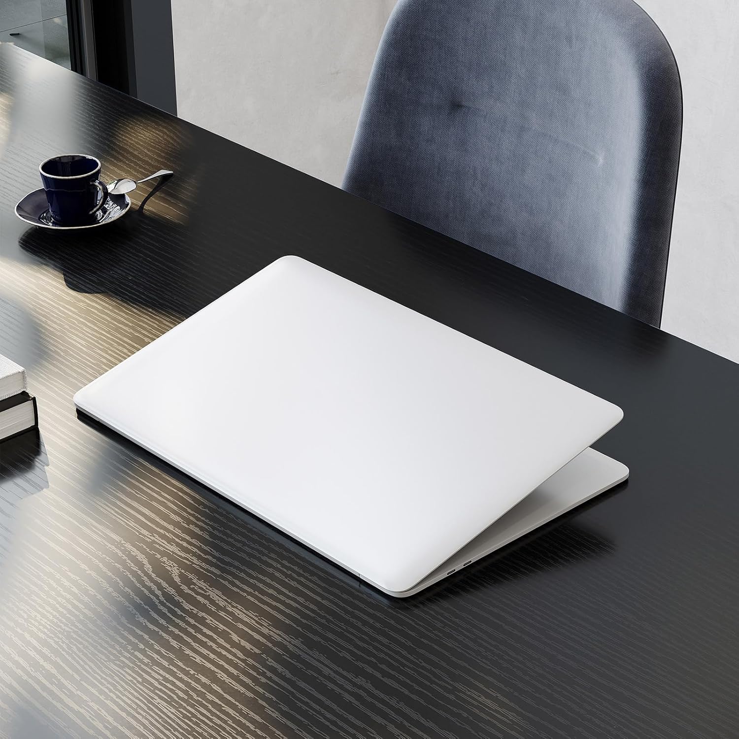 ODK - Bureau d'ordinateur 140x50cm, table d'étude, noir