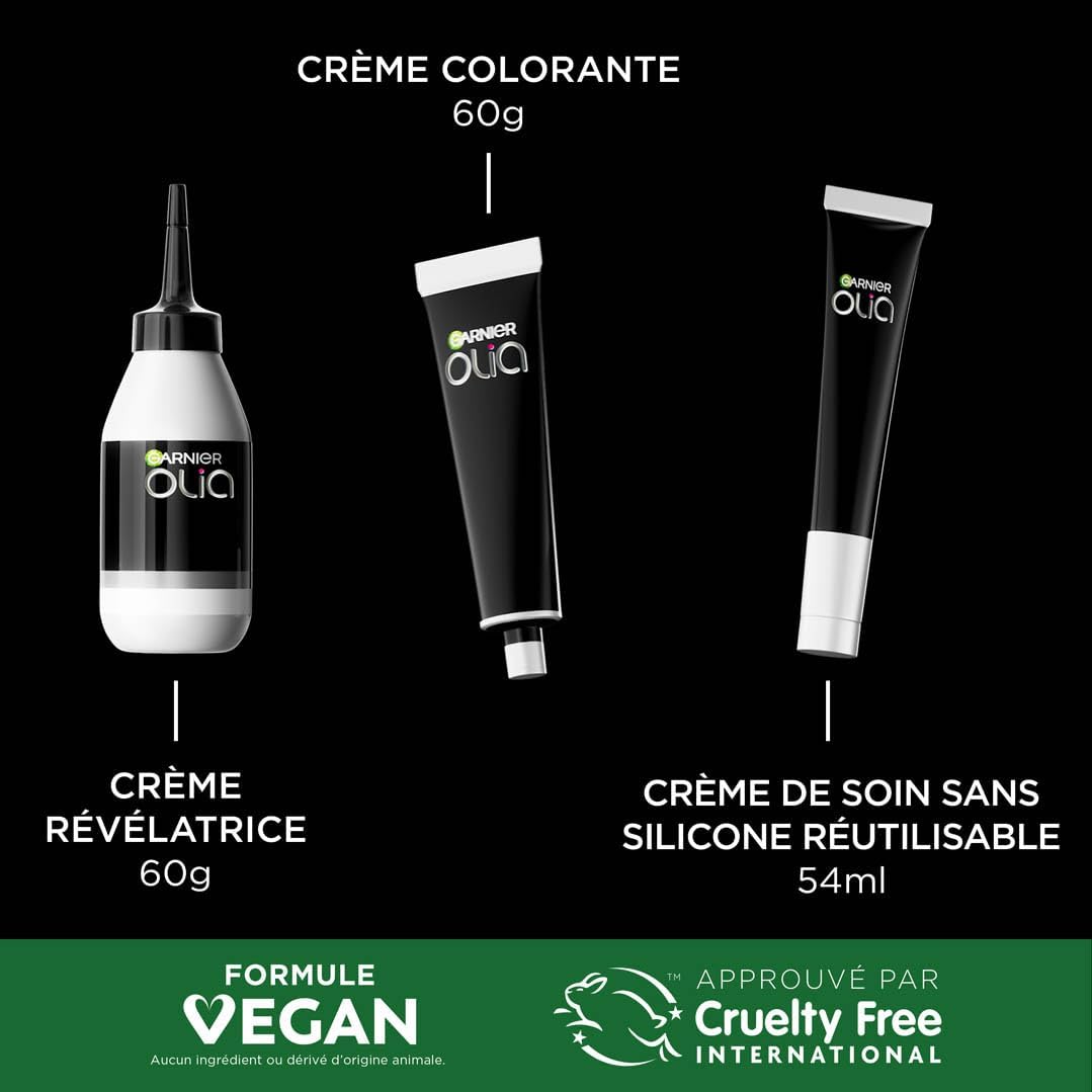 Garnier - Olia - coloration 7.0 blond foncé - sans ammoniaque, huiles naturelles