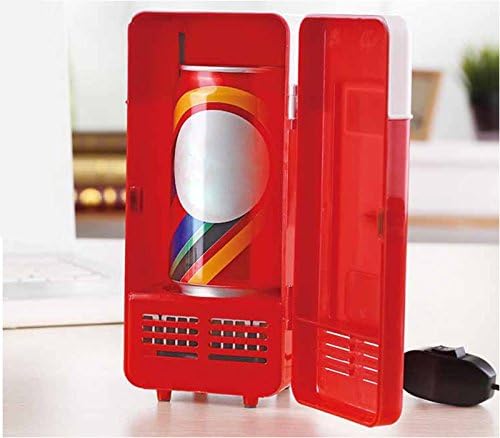 Mini réfrigérateur USB - refroidisseur/réchauffeur - compact - H-UF05Red
