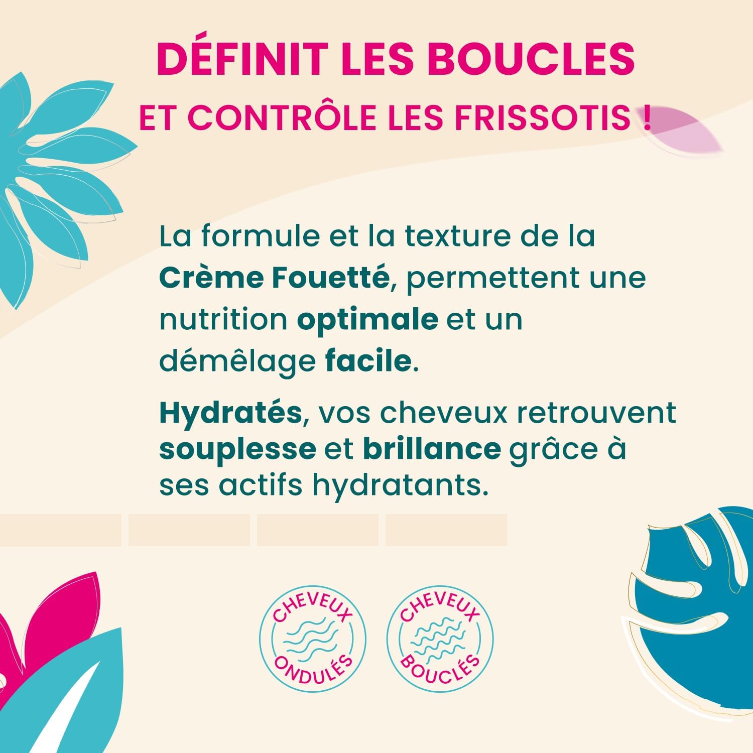 Activilong - Acticurl Crème Fouettée 300ml - soin boucles, 98% naturel