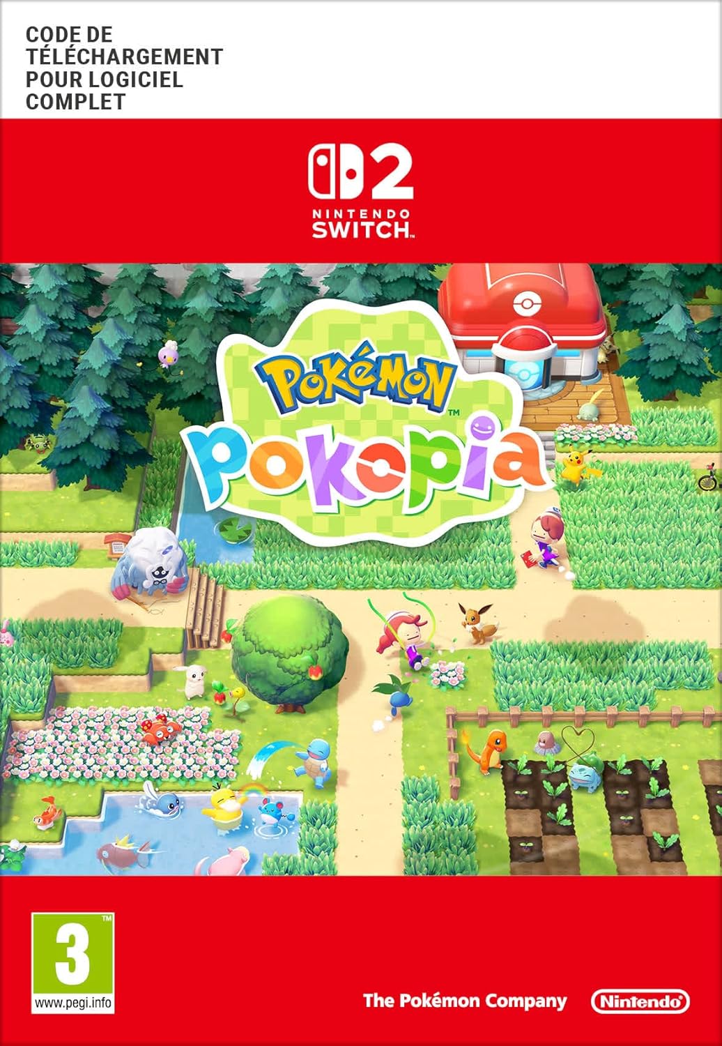 Nintendo Switch 2 - Pokémon Pokopia Standard - code jeu à télécharger