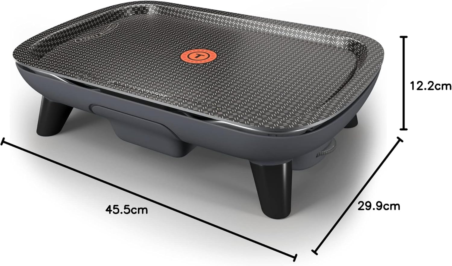 Tefal - Plancha Série Saveurs - 2400W, amovible, Thermo-Spot, YY4570FB