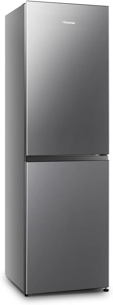 Hisense - RB327N4AD2 - 256L - réfrigérateur-congélateur, argent, autoportant, F