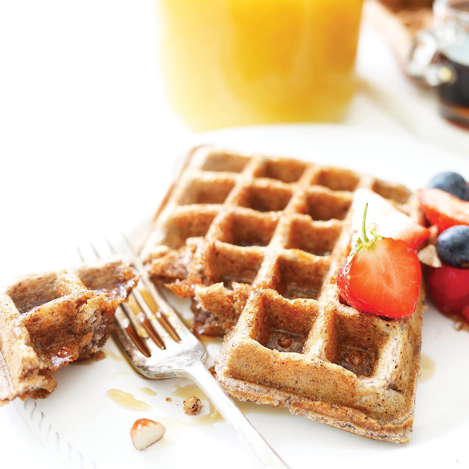 Breville - VST072X gaufrier compact, plaques antiadhésives, gris/argent