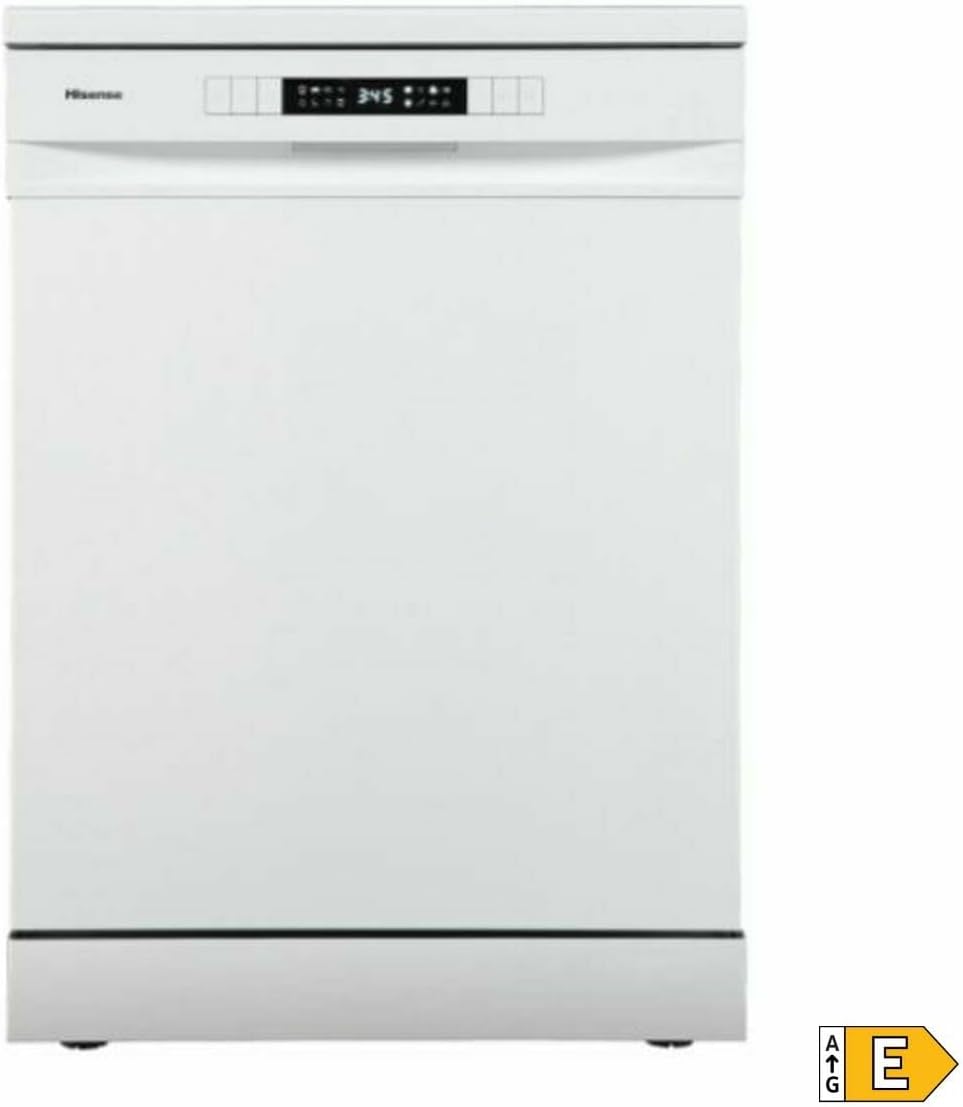 Hisense - Lave-vaisselle série E10 - 60 cm - blanc, capacité 12 couverts - HS622E10W