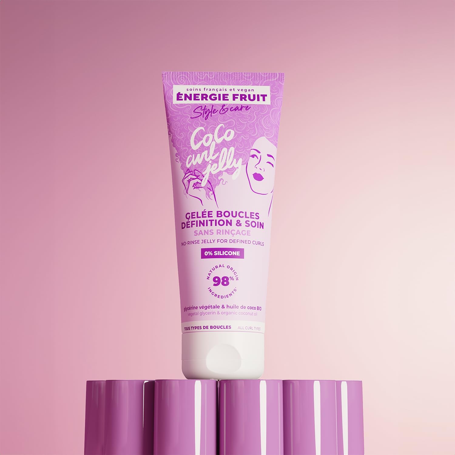 Energie Fruit - Coco Curl gelée boucles 200ml - anti-frisottis, coco bio