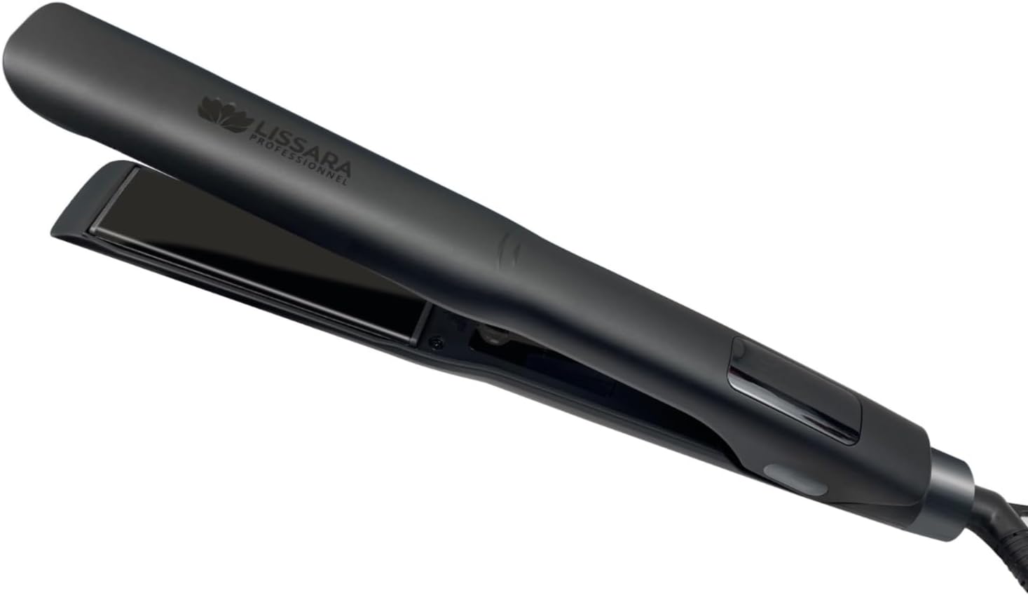 LISSARA - Classic Evolv Noir - plaques Black Titanium flottantes - 250°C, lissage brésilien