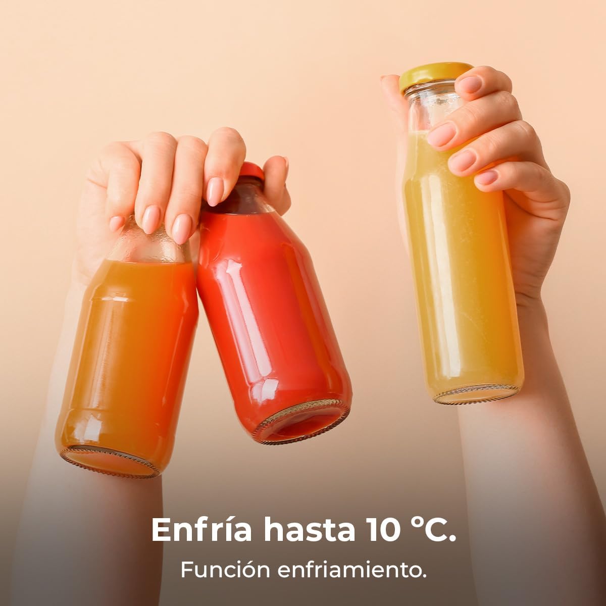 Cecotec - MiniCooling Bahamas Pink - 20L - refroidit 7°C, chauffe 65°C, 12V/220V, compact