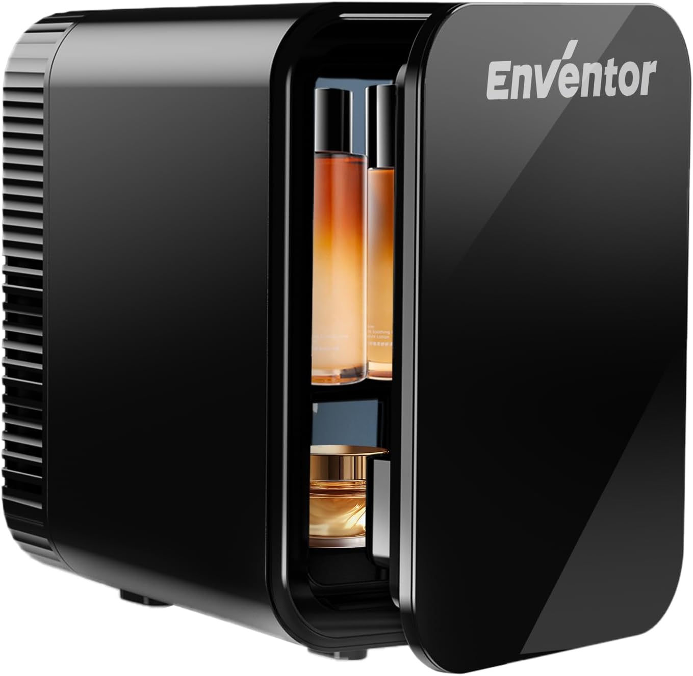 Enventor - Mini-Frigo 4L - compact, 6 canettes, 12V/220V, froid/chaleur