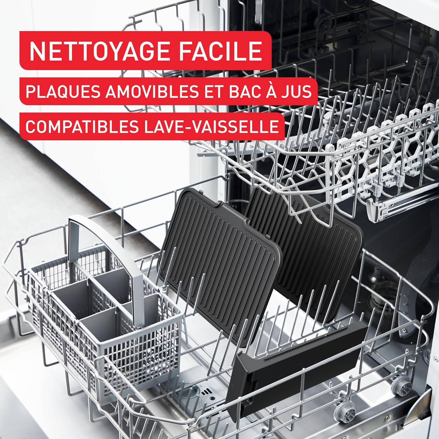 Tefal - SuperGrill XL série - surface XL - gril contact 2200W, GC520DE0