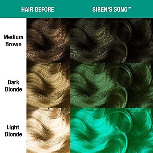 Manic Panic - Siren's Song Classic Creme - 3x118ml - Vegan, semi-permanent, vert
