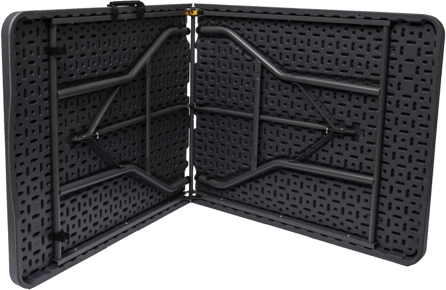 Werka Pro - Table pliante rectangulaire 239x74x74 cm - Grise, robuste