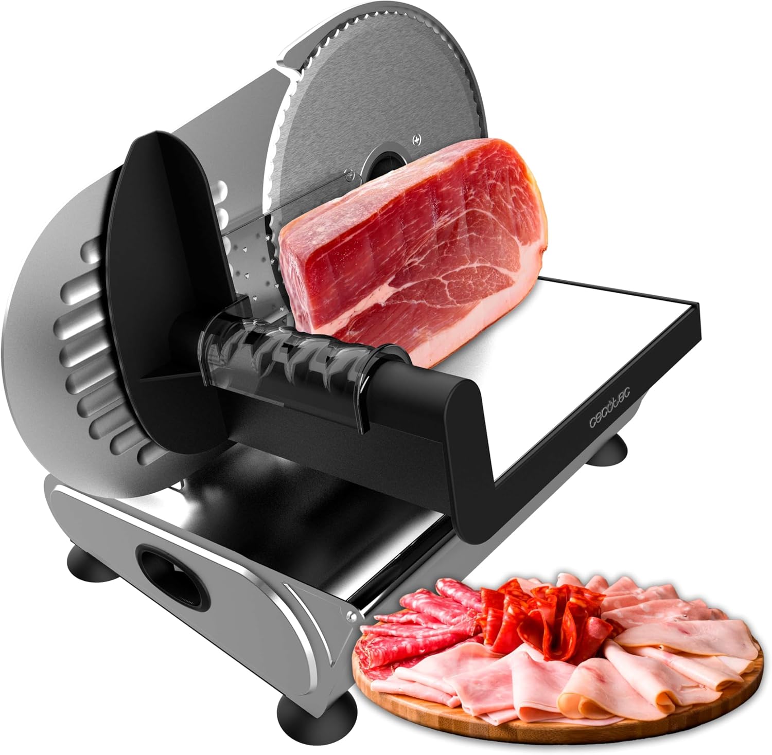 Cecotec - Rock'nCut Advance - 190mm - trancheuse 180W inox, stabilité