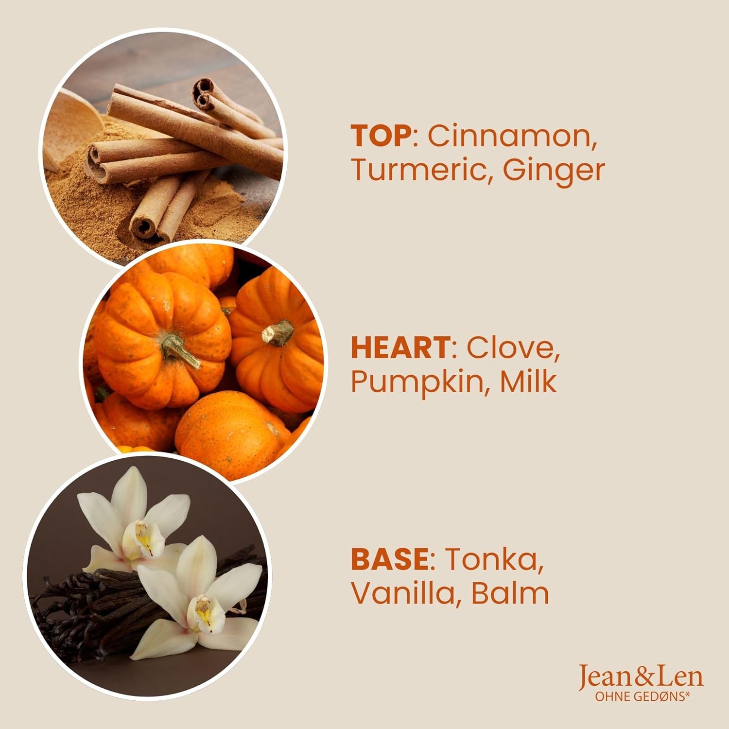 Jean & Len - You're My Cutie Chai - 105 ml x2 - parfum chai, vanille, orange, soin cheveux