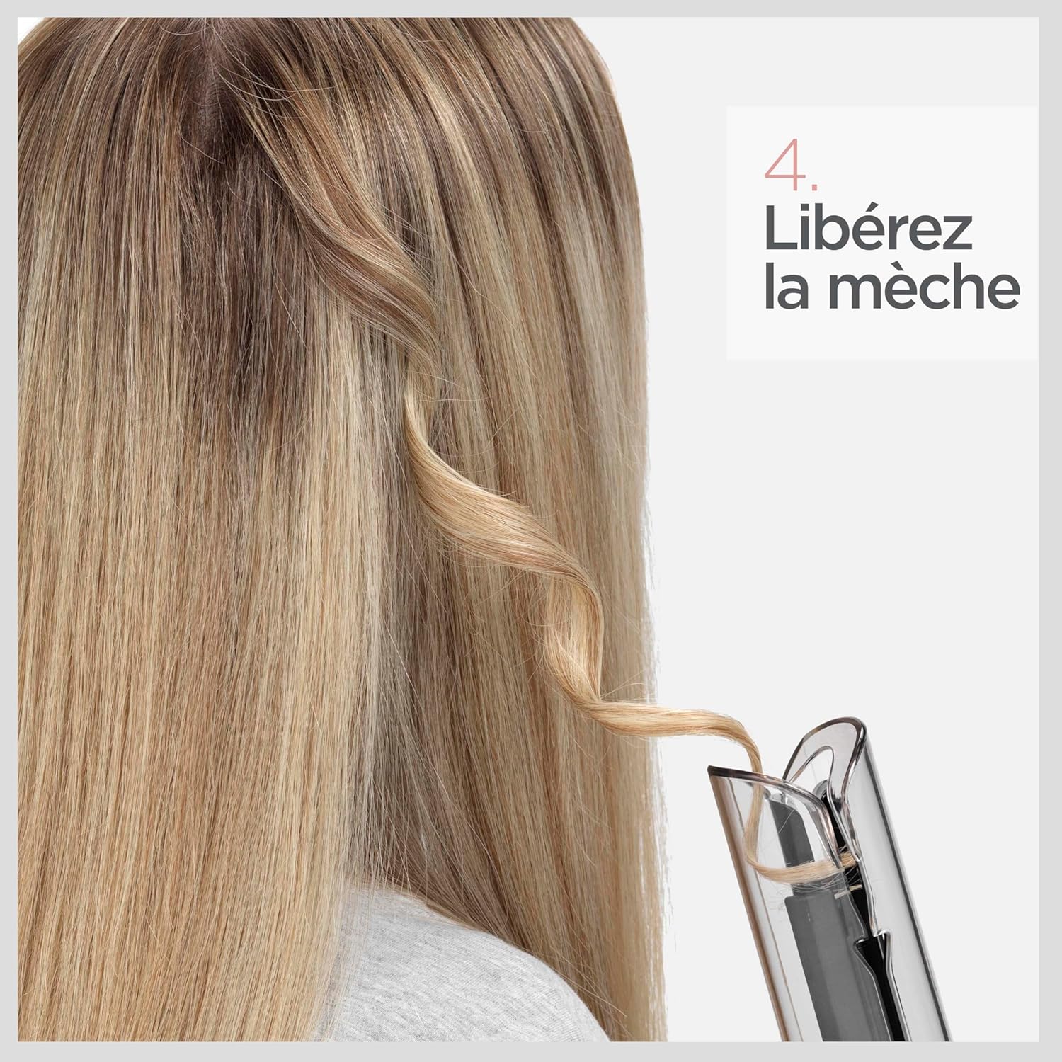 BaByliss - Curl Secret Lite - boucleur automatique, 5 températures, jusqu'à 210°C - C1031E