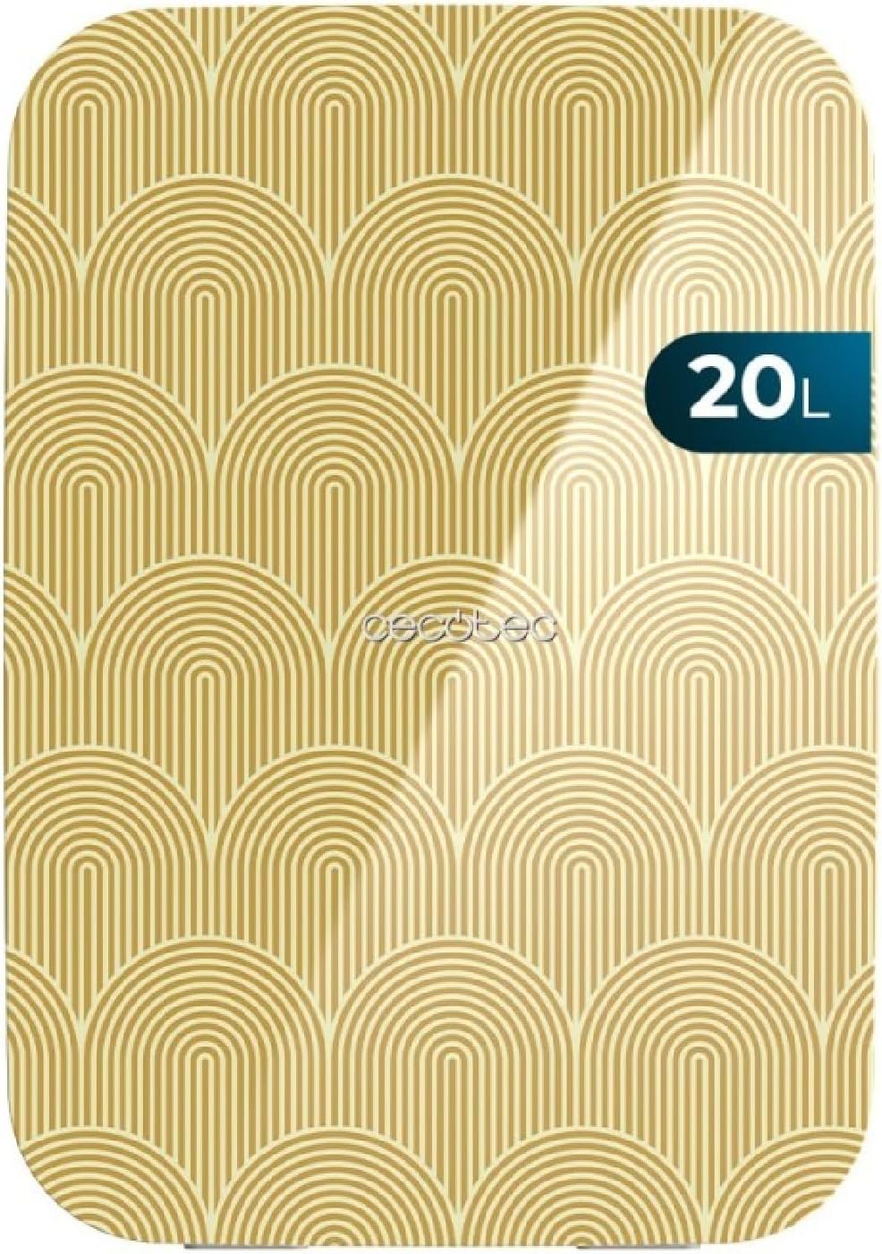 Cecotec - Bolero MiniCooling 20L - mini frigo, 20L, 12V/220V, froid/chaud, 7-65°C, Bahamas Pat 2