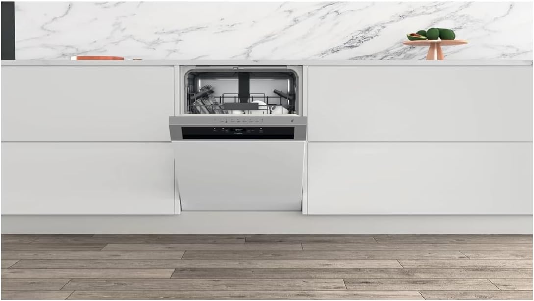 Whirlpool - lave-vaisselle encastrable 60cm, 14 couverts, A++, 46dB, inox - WBC3C26X