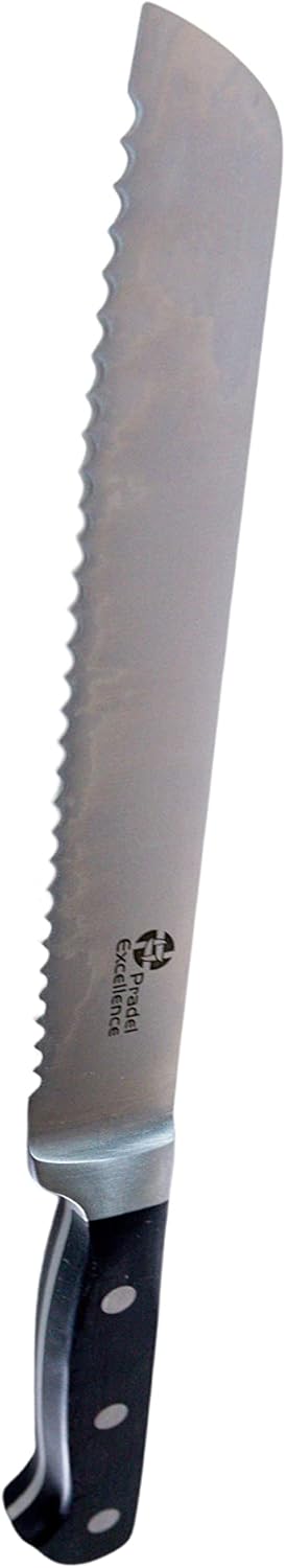 Pradel - Excellence couteau à pain 20 cm - inox, manche ergonomique, 33 cm