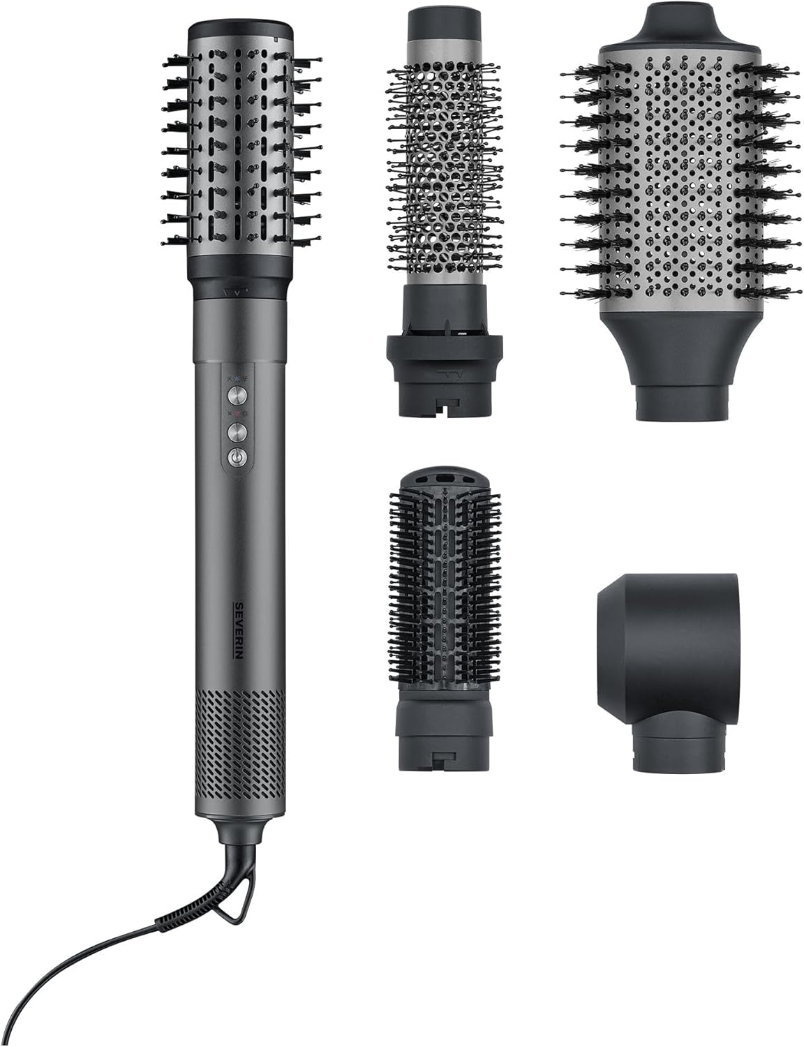 SEVERIN - Brosse soufflante Multi Style 5en1, 1500W, ionique, WL 0684