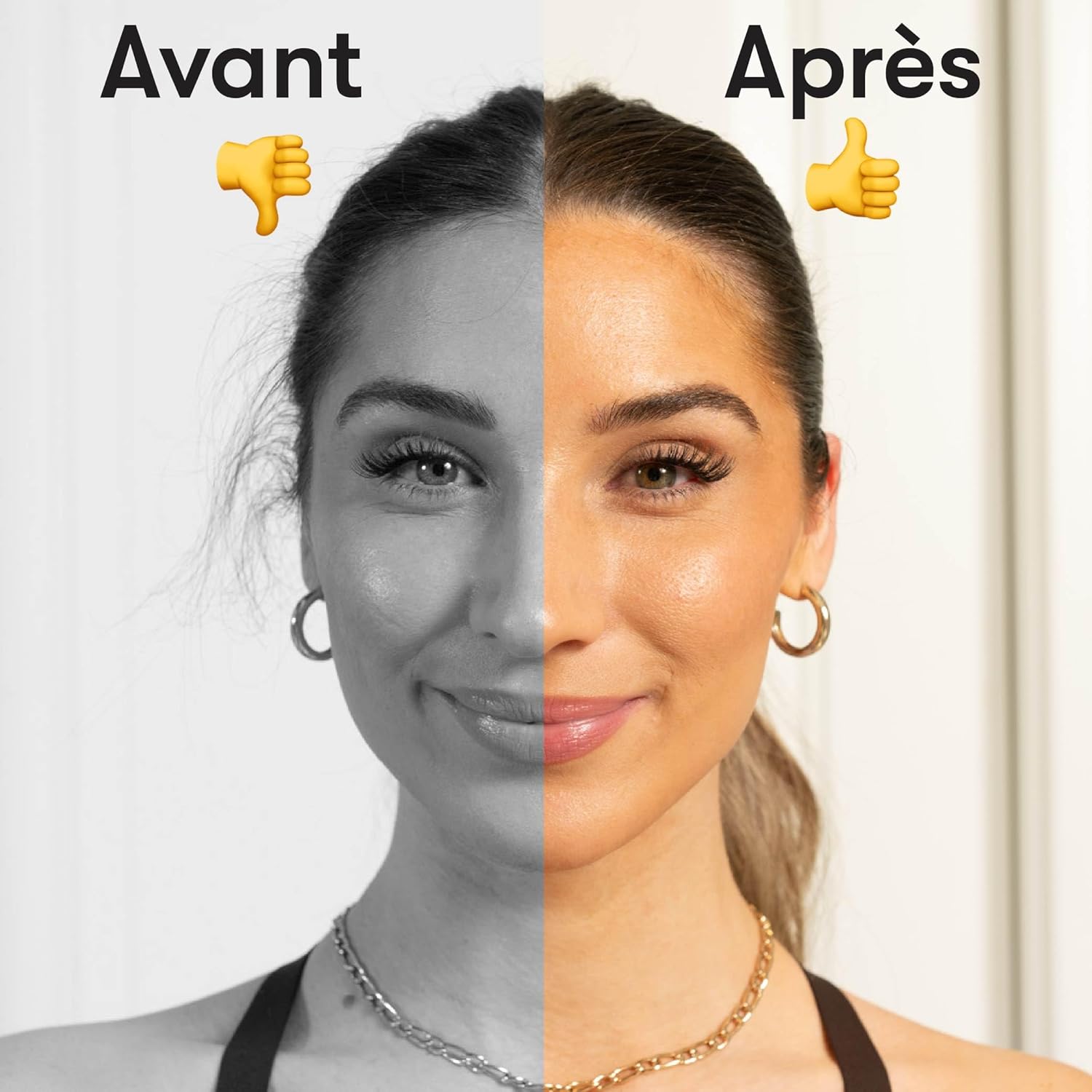 FRAMAR - brosse poils sanglier souple chocolat - effet plaqué, volume, brillance