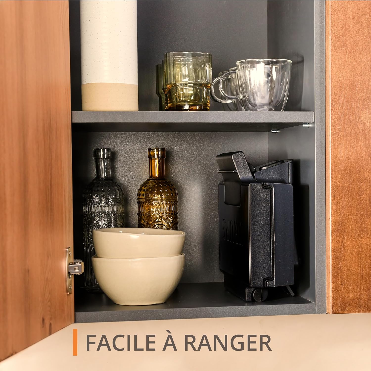 Krups - FDK Iconic série - plaques céramique, rangement vertical - FDK461