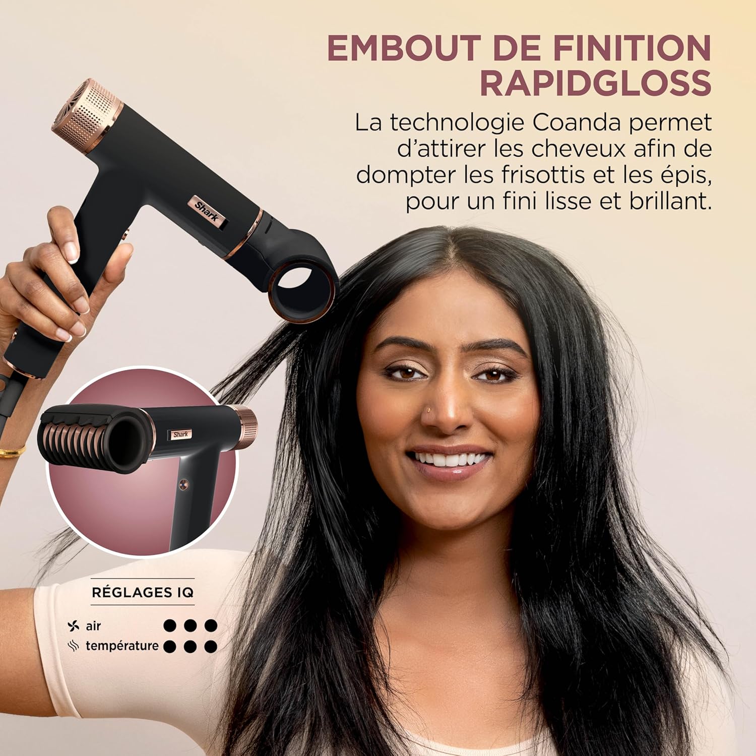 Shark - SpeedStyle - compact - séchage rapide, ionique, sans dommage