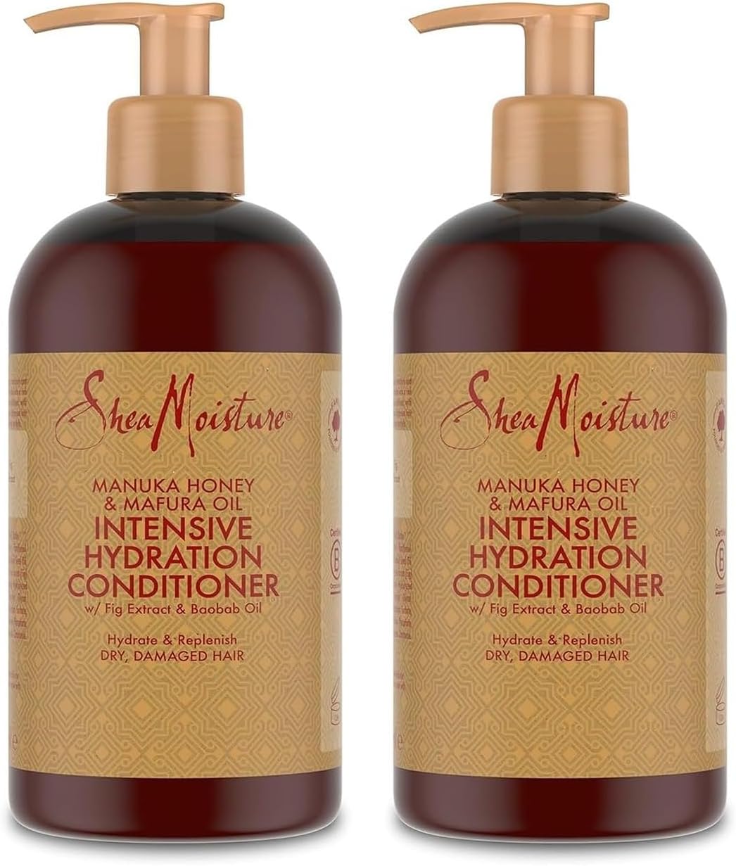 SheaMoisture - Intensive Hydration - 2x384ml - Miel de Manuka, Huile de Mafura