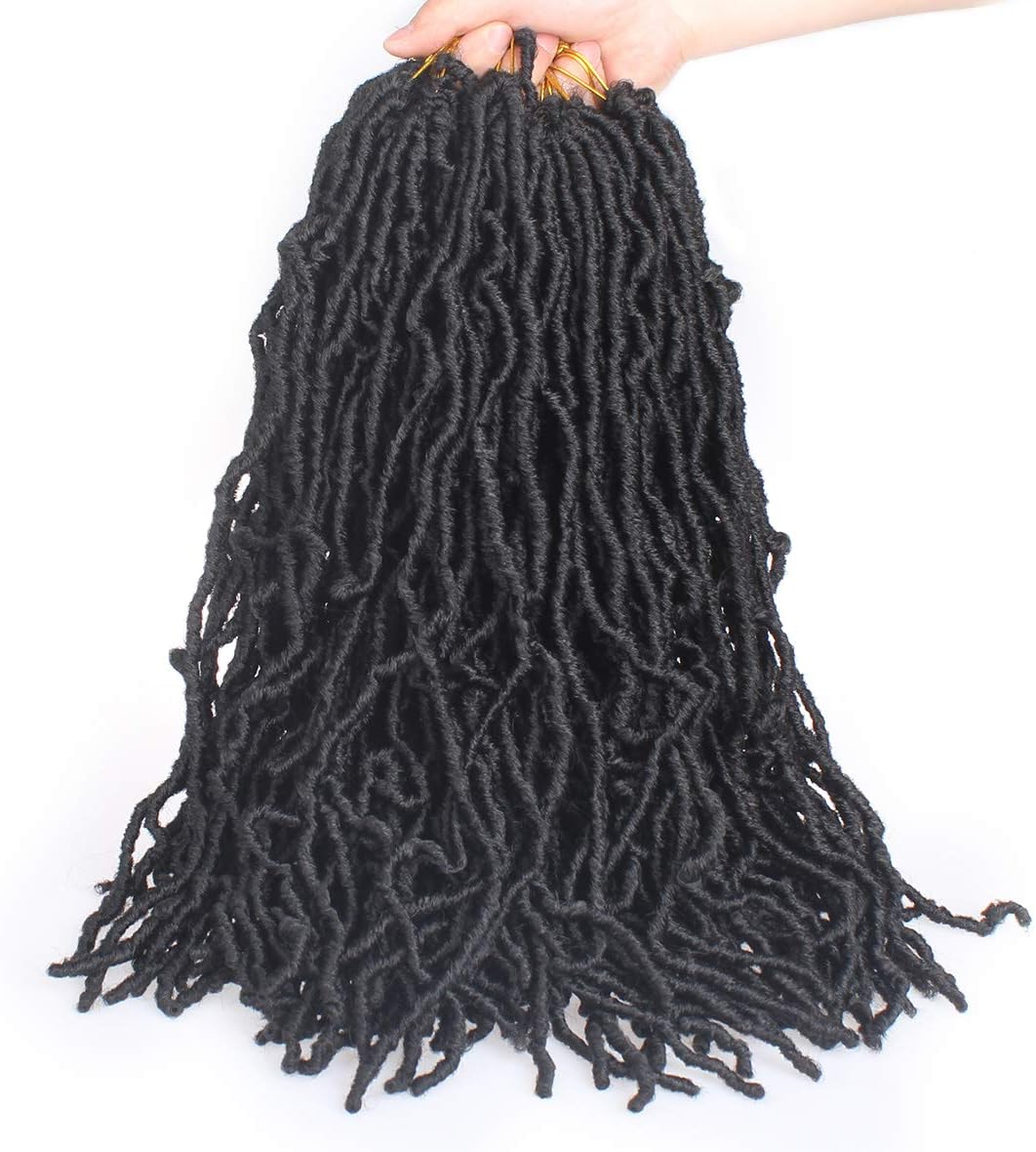Xtrend - Nu Locs extensions 45,7 cm - 7 paquets synthétiques pré-bouclées