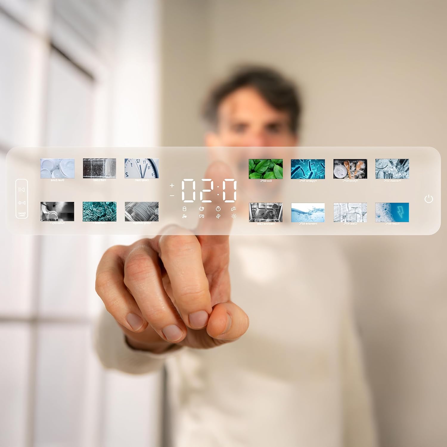 Cecotec - Bolero Aguazero 6700 Dark B - 60cm - 15 couverts, classe B, moteur Inverter Plus, Turbo Dry+