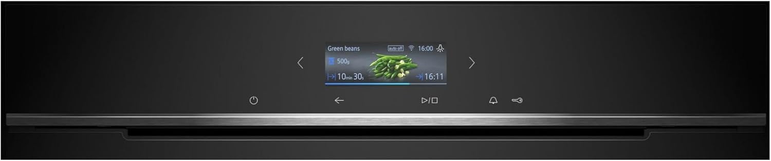 Siemens - four encastrable iQ700 - 60x60 cm - auto-nettoyage, Air Fry, écran tactile, HB734G1B1