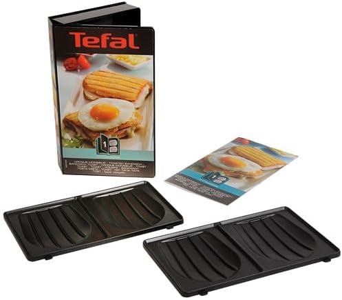 Tefal - Snack Collection - plaques croque monsieur, livre recettes - XA800112