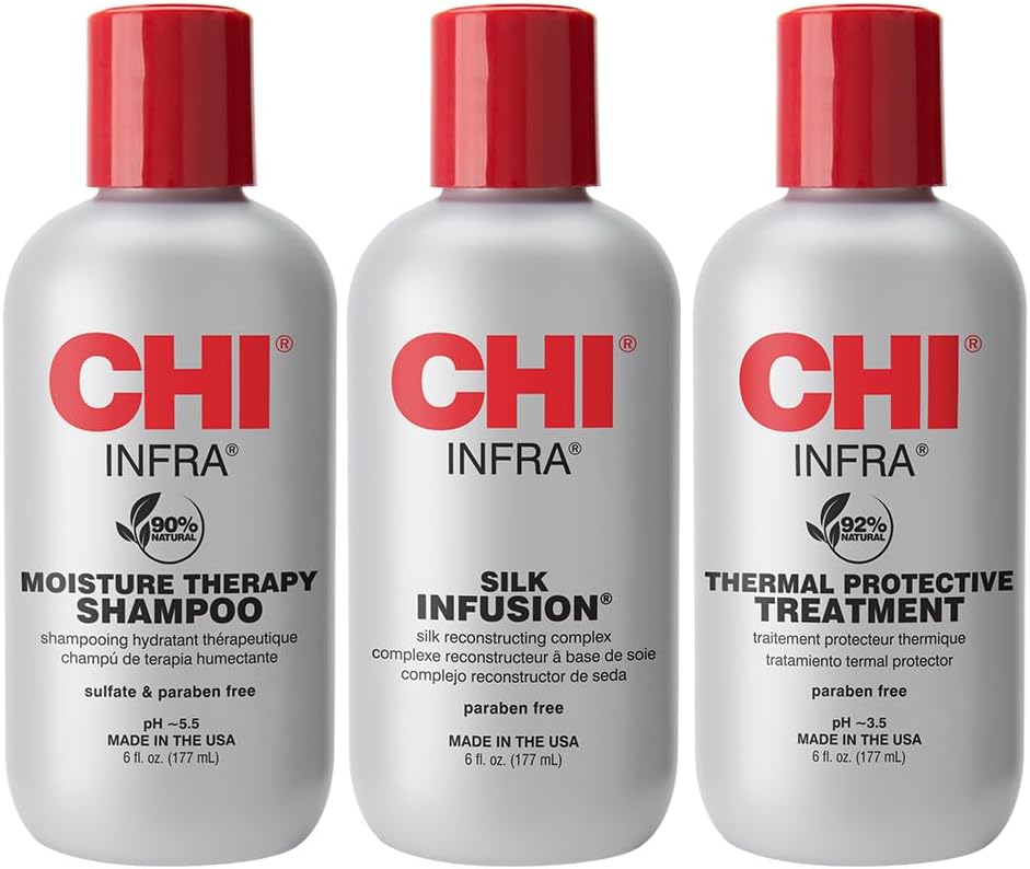 CHI - Trio Kit Infini Silk 6oz - shampooing & soin cheveux - SILKINF6OZ