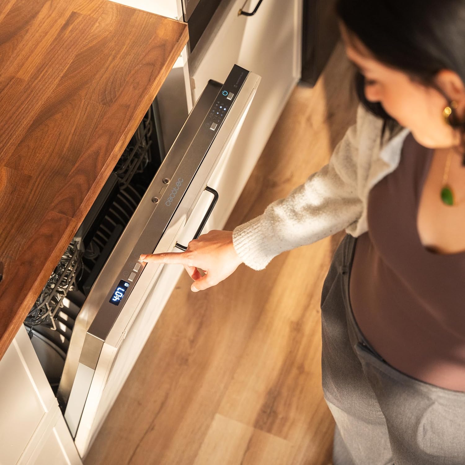 Cecotec - Bolero Aguazero 6500 Full-BI - 60 cm - 15 couverts, 6 programmes, faible énergie