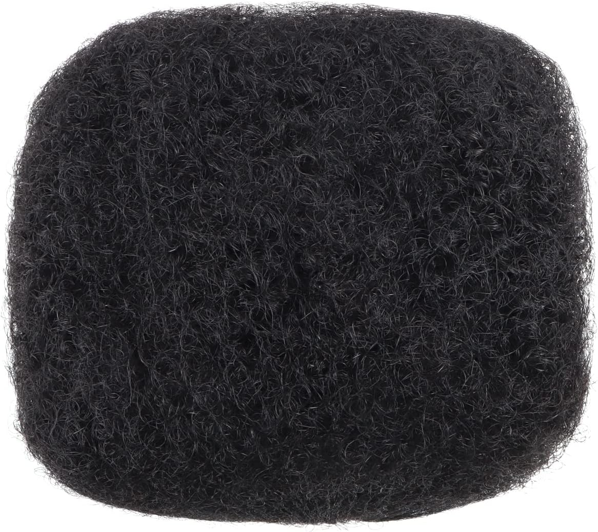 Extension cheveux naturels afro, 8 pouces, 4 paquets, noir, Bulk Cheveux