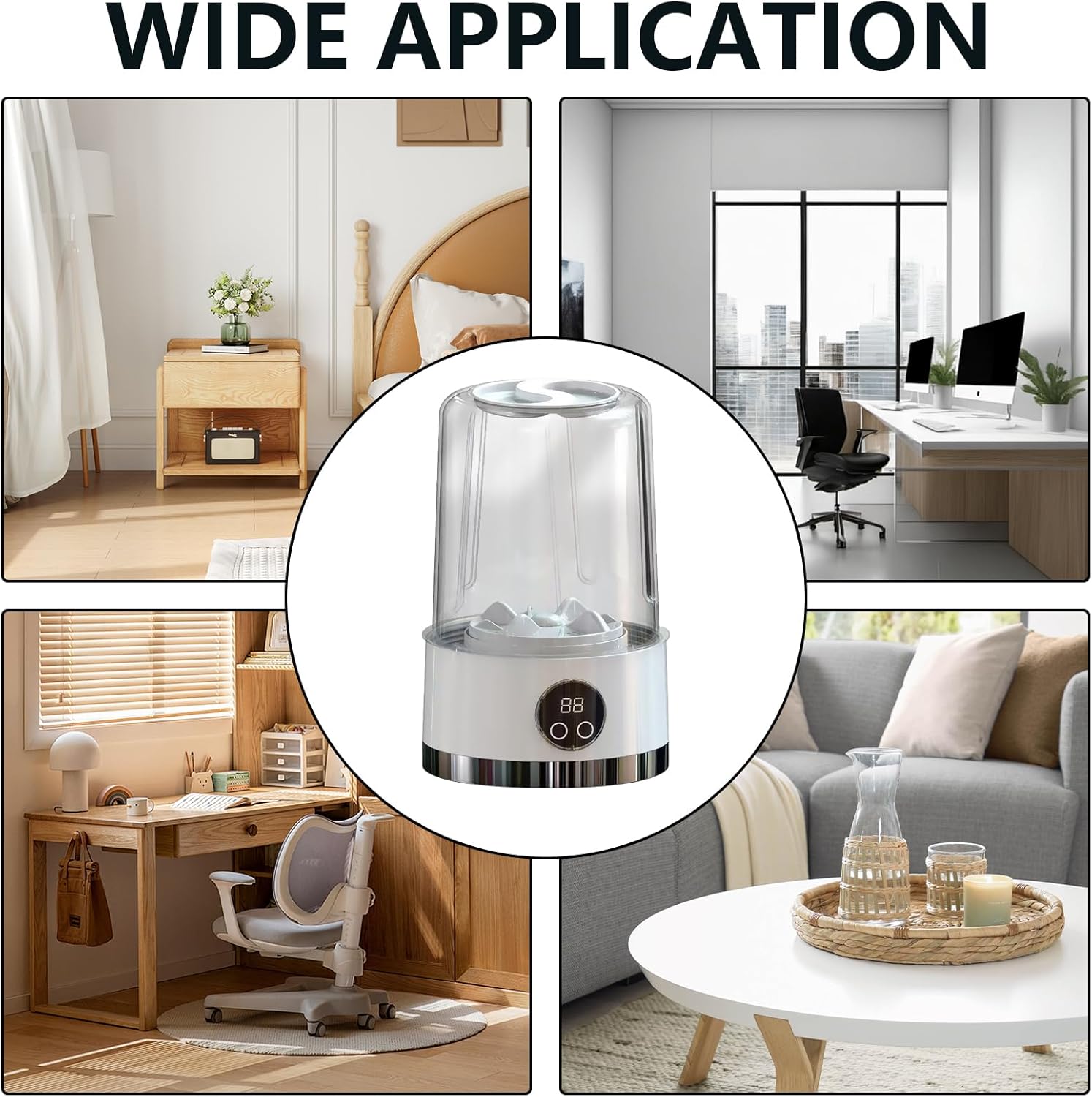 Mini machine à laver portable, 1L, 2 programmes, compacte, rechargeable