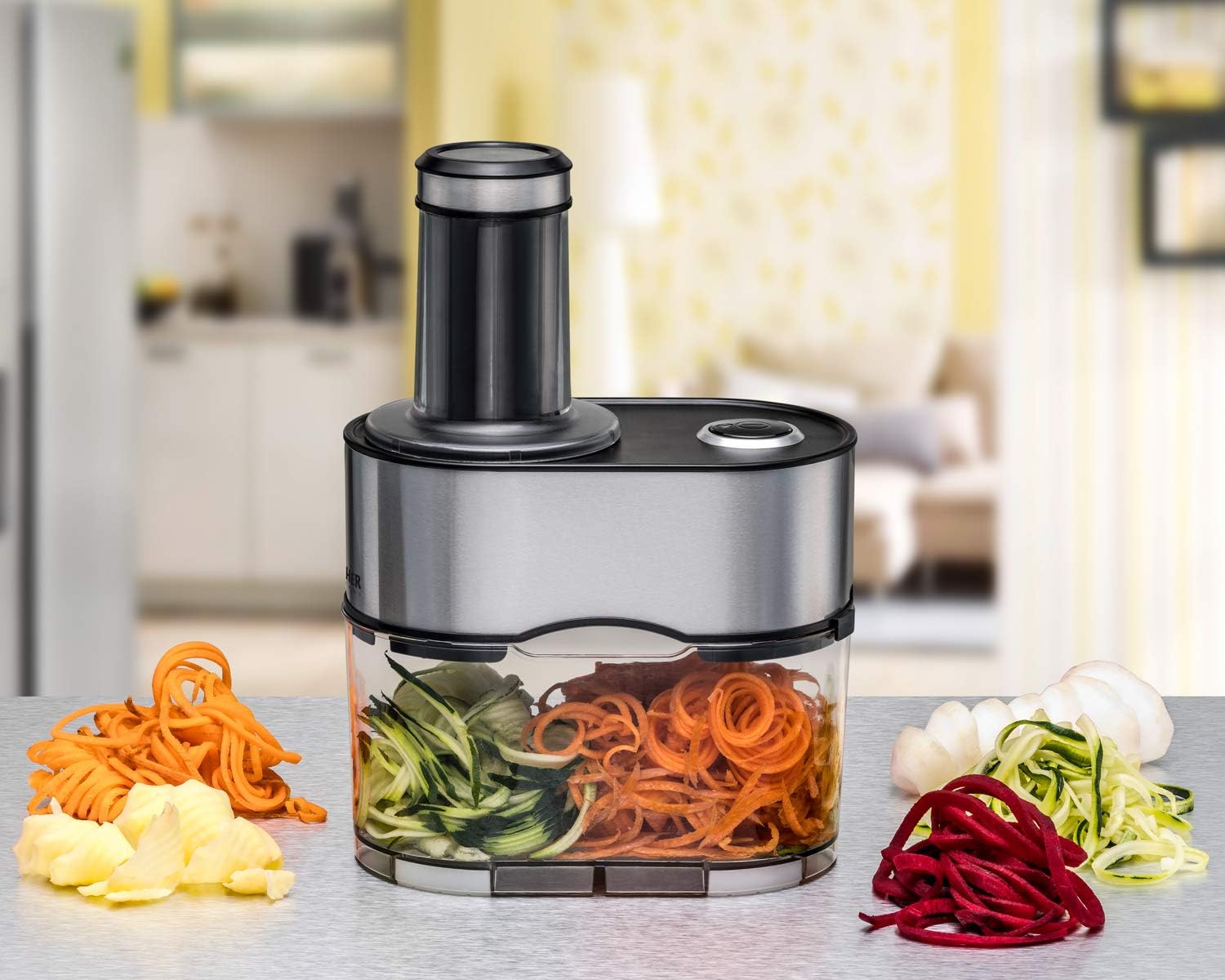 Rommelsbacher - spiralschneider EGS 80 - 2,5L - 100W inox, EGS 80