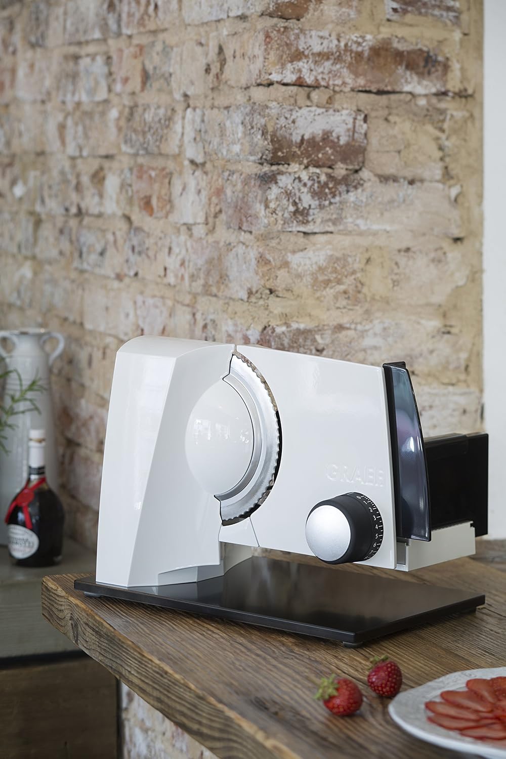 Graef - S11001 - trancheuse électrique, 170W, aluminium, compacte