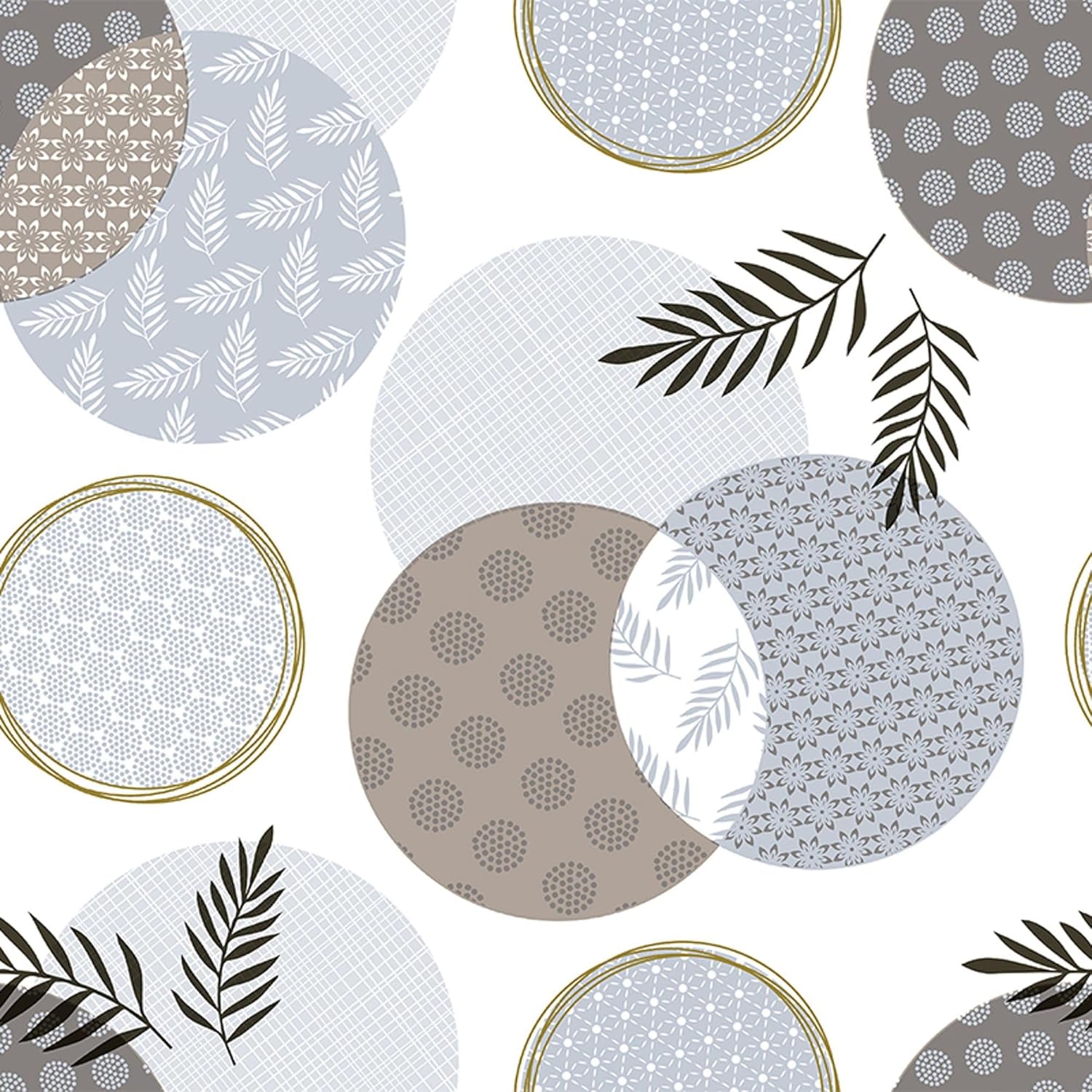 Nappe en toile cirée - rectangulaire 180x140 cm - anti-taches, imperméable, blanche