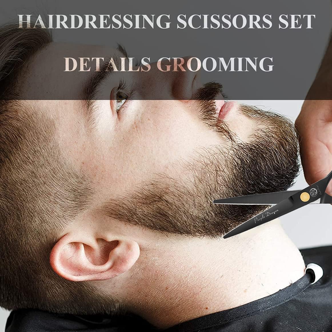 Kit de ciseaux de coiffure - inox 5,5