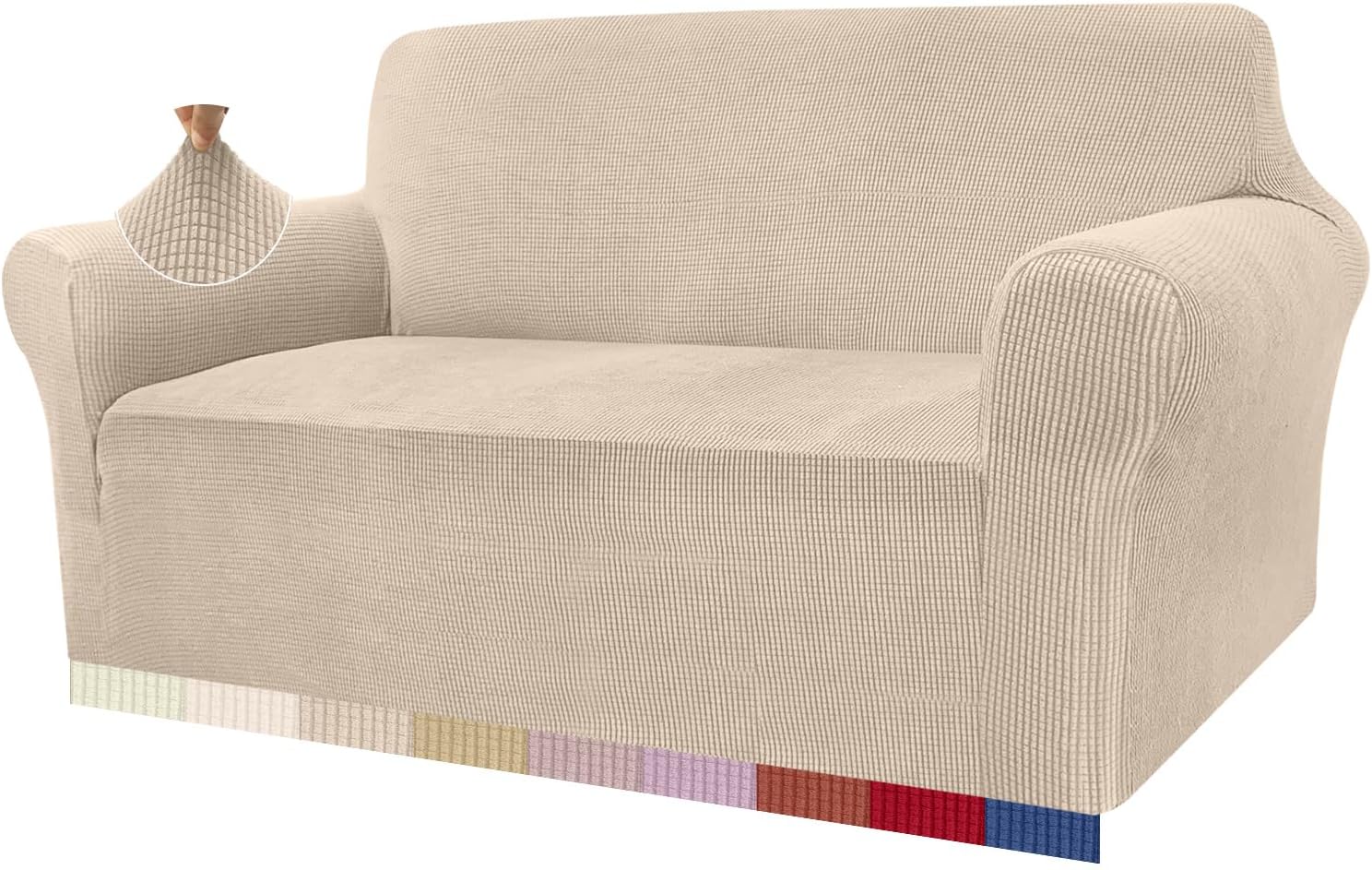 Granbest - housse canapé jacquard élastique - tailles variées - protection salon animaux