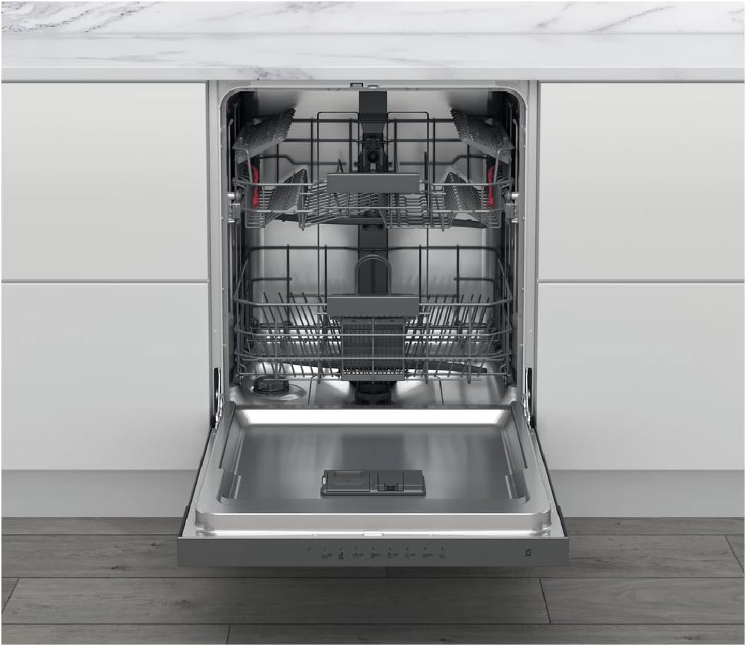 Whirlpool - lave-vaisselle encastrable 60cm, 14 couverts, A++, 46dB, inox - WBC3C26X