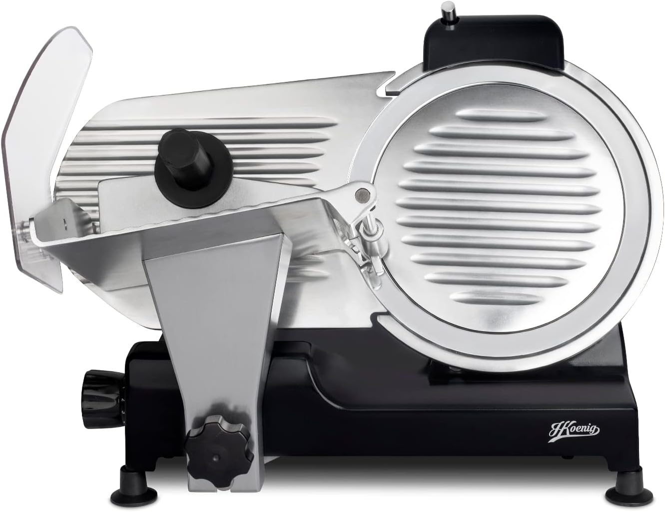 H.Koenig - trancheuse MSX252 - lame 25cm, coupe 0-12mm, aiguiseur intégré