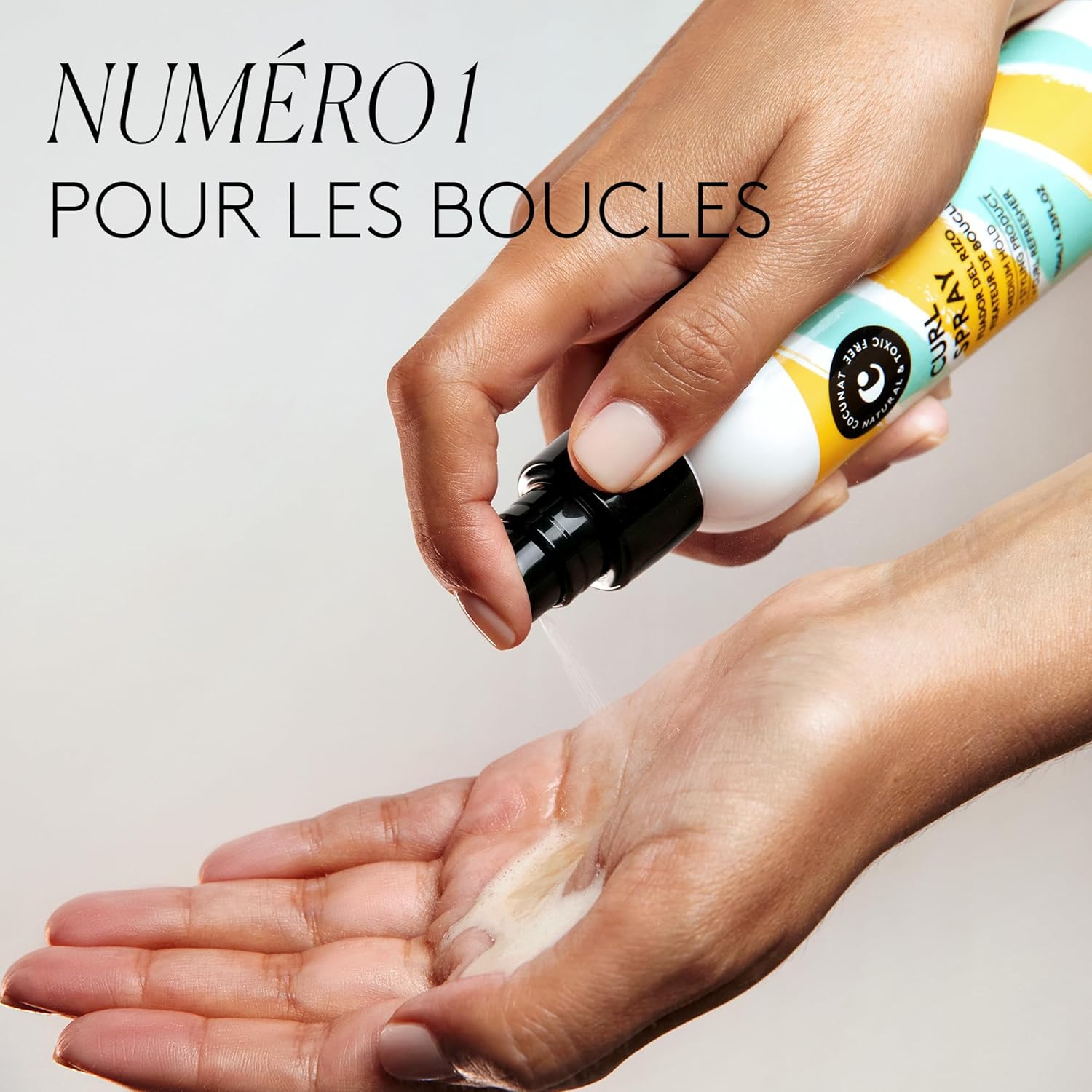 COCUNAT - Curl Spray - 125ml - Boucles souples sans frisottis, sans silicone