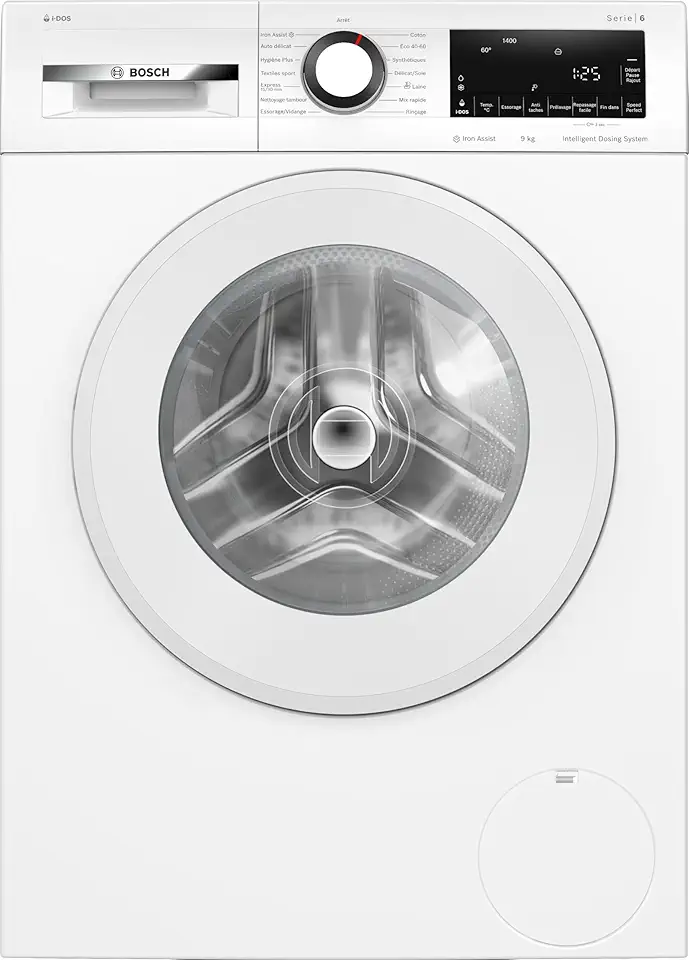 Bosch - Série 6 - lave-linge 9 kg, 1400 trs/min, blanc - WGG244F1FR
