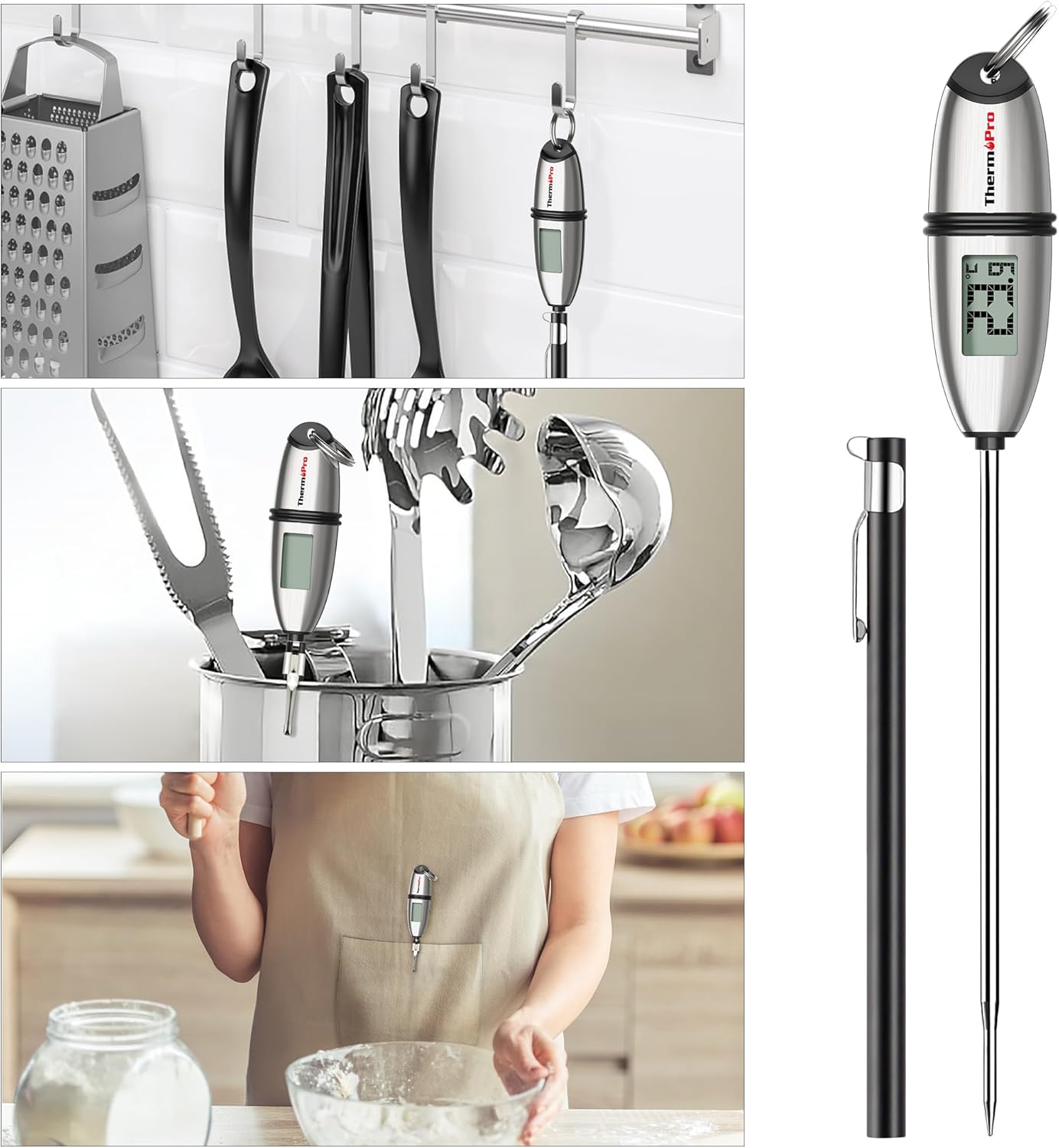 ThermoPro - TP02S - longue sonde 13,5cm - thermomètre cuisine rapide TP02S